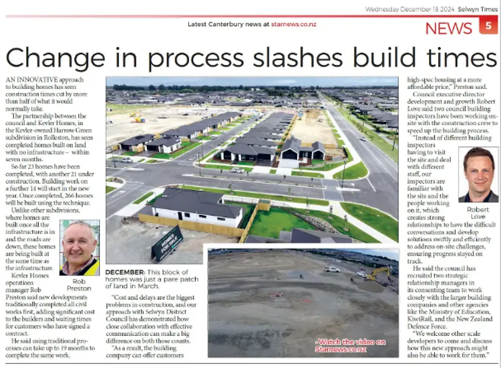 Change in process slashes build times